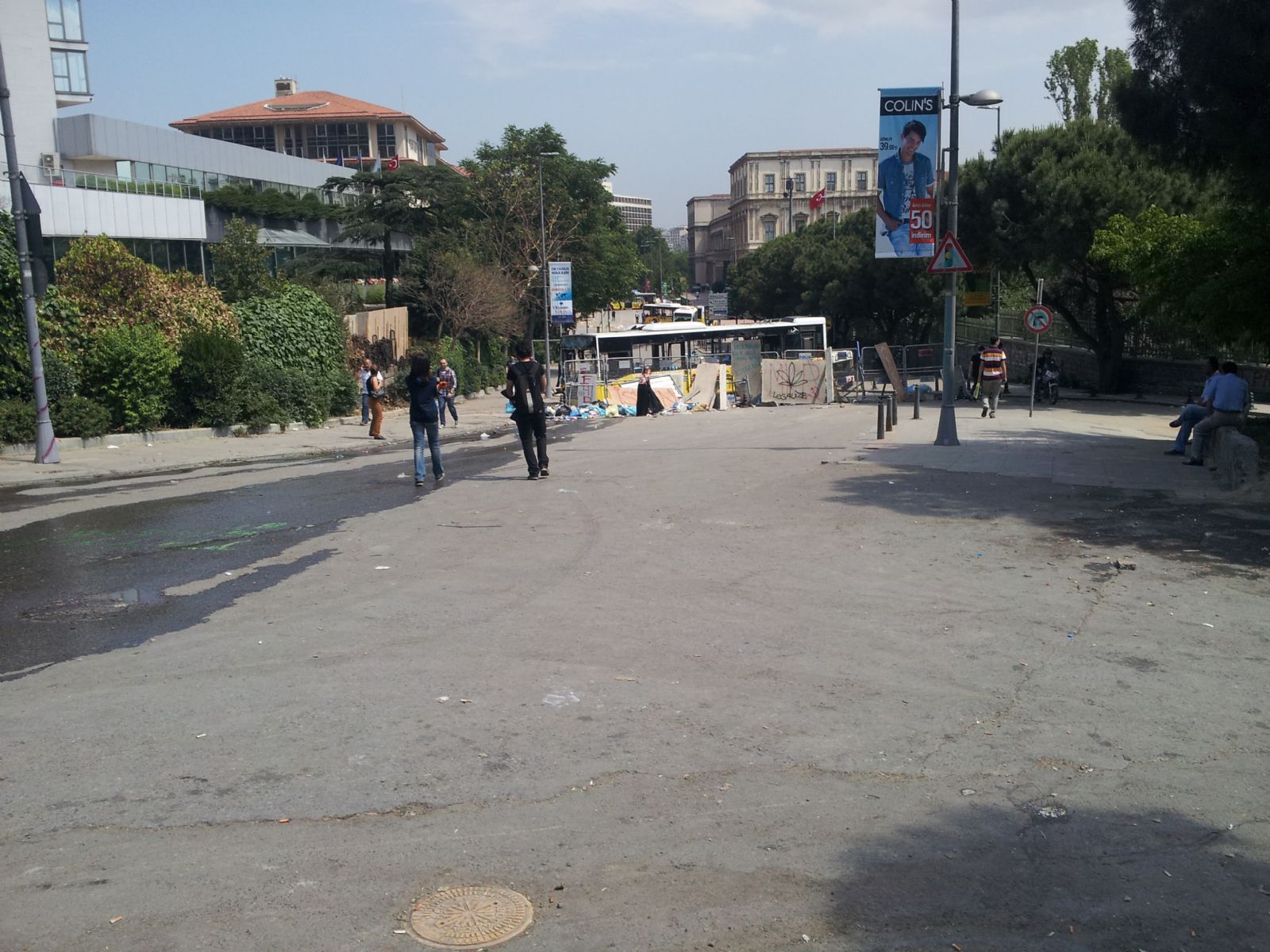 Gezi Park Barikatlar